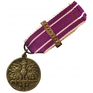 PSZnZ, Miniature Army Medal with hardware