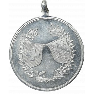 Švýcarsko, medaile u příležitosti otevření curyšského muzea 1898
