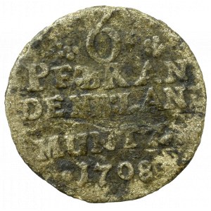 Deutschland, Brandenburg, 6 fenig 1708