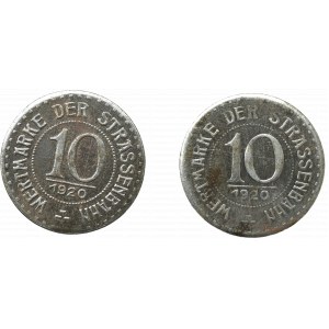 Wroclaw, Set of streetcar tokens