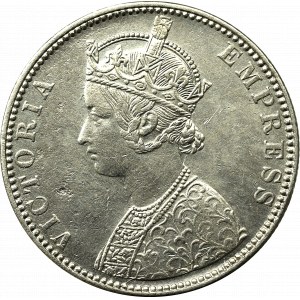 British India, 1 rupee 1890, Mumbay