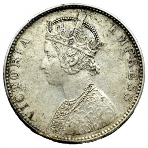 India, 1 rupee 1893
