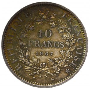 Francúzsko, 10 frankov 1967