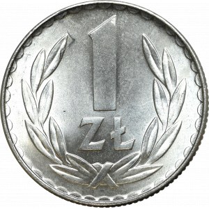 Peoples Republic of Poland, 1 zloty 1976