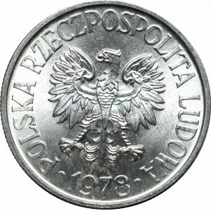 Peoples Republic of Poland, 50 groschen 1978