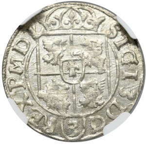 Zikmund III Vasa, polopostava 1616, Bydgoszcz - NGC MS62