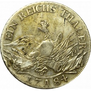 Germany, Preussen, Friedrich II, thaler 1784 A