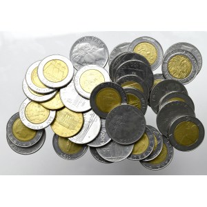 Włochy, San Marino, Zestaw monet (39 egz)
