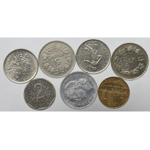 France, Coin Set (7 ex.)