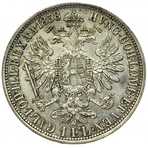 Österreich-Ungarn, Franz Joseph, 1 Gulden 1858