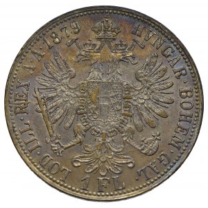 Austria, Franz Joseph, 1 florin 1879