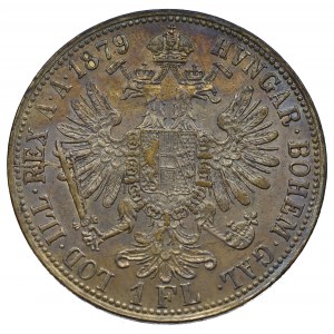 Austro-Węgry, Franciszek Józef, 1 floren 1879