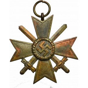Niemcy, III Rzesza, Krzyż Zasługi Wojennej z mieczami II Klasy (KVK) - Julius Mosersen Idar Oberstein nad Nahe