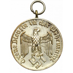 Tretia ríša, medaila za 4 roky služby vo Wehrmachte