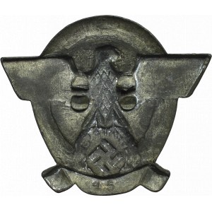 Nemecko, Tretia ríša, odznak Policajného dňa 1942, Franz Jungwirth, Viedeň