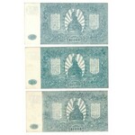 Sovietske Rusko, 500 rubľov 1920 - sada 5 kusov