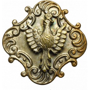 Poland, Patriotic pin with eagle