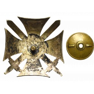 II RP, Soldier's badge of the 28th Kaniowski Rifle Regiment - excerpted by Bobkowicz, Lodz.