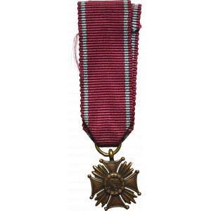 II RP, Miniature of the Bronze Cross of Merit