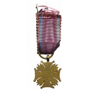 II RP, Miniature of the Bronze Cross of Merit