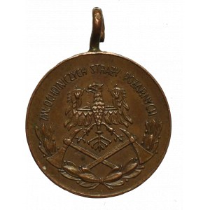 PRL, Miniatura medalu Za zasługi dla pożarnictwa
