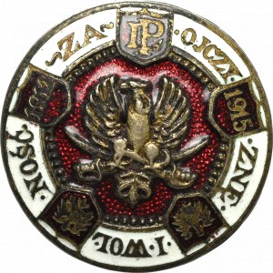 Poland, Polish Legions commemorative badge 'For fatherland and freedom' - rare