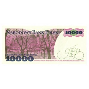 PRL, 10 000 złotych 1988 CE