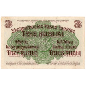 Poznan, 3 rubles 1916