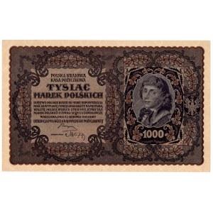 II Rzeczpospolita, 1000 marek polskich 1919 III SERJA AA