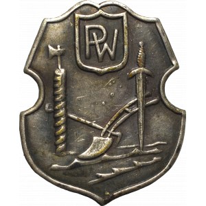 Druhá republika, patentní znak Vojenské organizace zemědělců