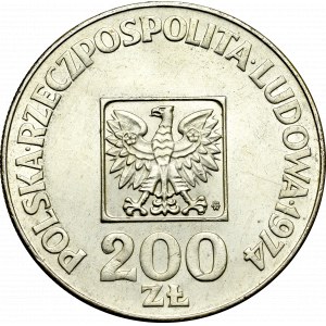 People's Republic of Poland, 200 zloty 1974 XXX Victory Anniversary