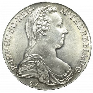 Rakúsko, Mária Terézia, Thaler 1780 - nová razba