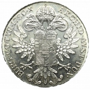 Austria, Maria Teresa, Talar 1780 - nowe bicie