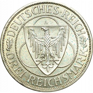 Germany, Weimar Republic, 3 marks 1930 A, Berlin - Liberation of Rhineland