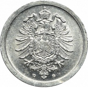 Nemecko, 1 fenig 1917 D, Mníchov