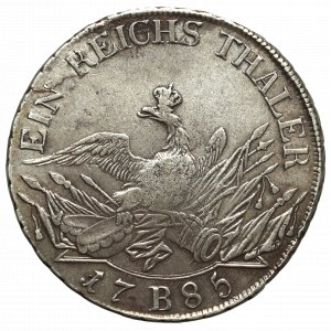 Nemecko, Prusko, Frederick William, Thaler 1785 B