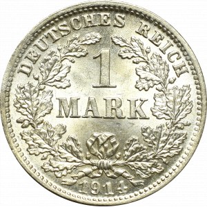 Germany, 1 mark 1914 D, Munich