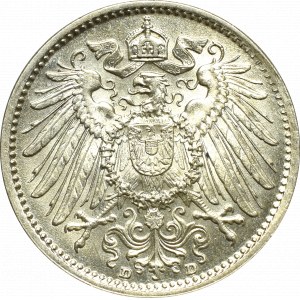 Německo, 1 značka 1914 D, Mnichov