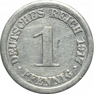 Germany, 1 pfennig 1917 A, Berlin