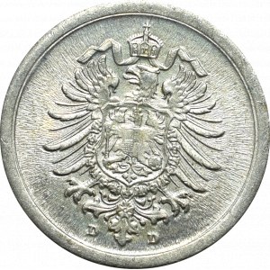Německo, 1 fenig 1917 D, Mnichov