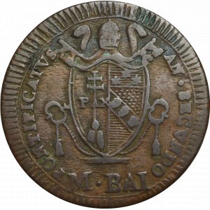 Papal state, Pius VII, 1/2 baiocco 1802