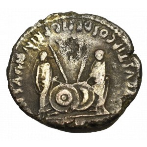 Cesarstwo Rzymskie, Oktawian August, Denar - Wnuczkowie limesfalsum