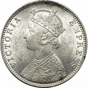 British India, 1 rupee 1901, Mumbay
