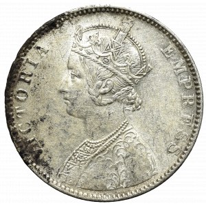Britská India, 1 rupia 1893, Bombaj