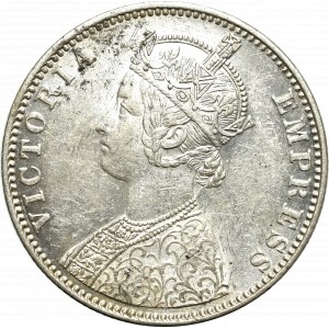 British India, 1 rupee 1900, Mumbai