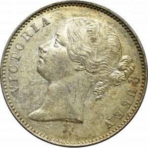 Britská Indie, 1 rupie 1840 - 28 bobulí