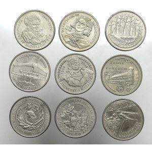 III RP, Súbor zberateľských mincí vrátane 2 zlotých 1995 Katyň