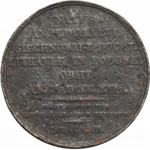 USA, Medal Kościuszko seria sławnych postaci Duranda 1818 - Białogon(?)