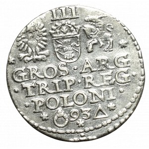 Zikmund III Vasa, Trojak 1593, Malbork - nepopsáno