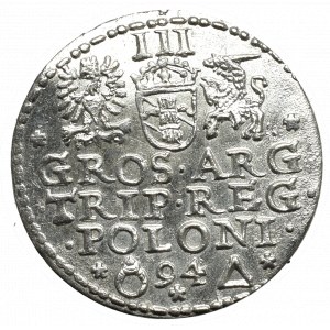 Sigismund III Vasa, 3 groschen 1594, Marienburg